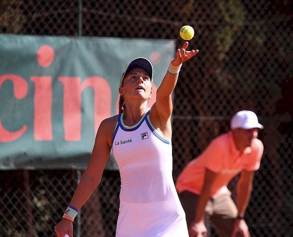 Tenis femenino: NADIA PODOROSKA CAYÓ EN LA CLASIFICACIÓN DEL WTA INTERNACIONAL DE PRAGA