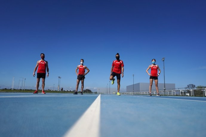Atletismo: EL ATLETISMO FEDERADO REGRESÓ EN LA CIUDAD EN LA PISTA DEL PARQUE OLÍMPICO