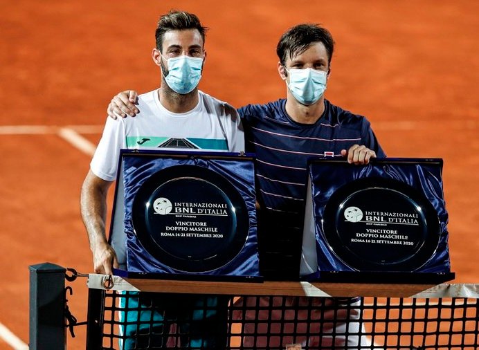 Tenis masculino: HORACIO ZEBALLOS-MARCEL GRANOLLERS SE QUEDARON CON EL TÍTULO EN EL MASTERS 1000 DE ROMA