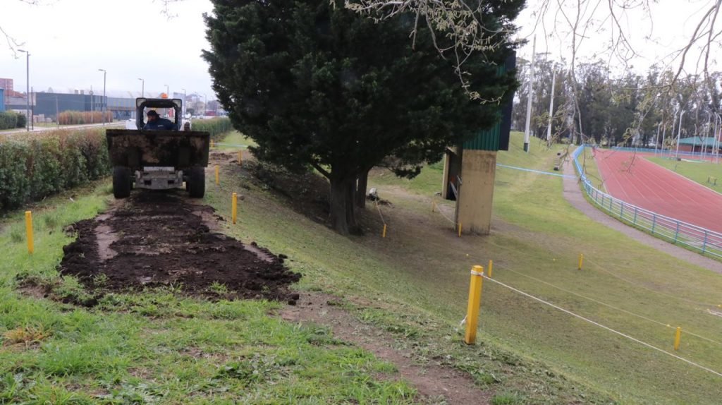 Atletismo: EL ESTADIO ATLÉTICO JUSTO ROMÁN CONTINUA CON LOS TRABAJOS DE REPARACION