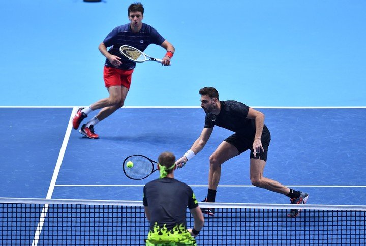Tenis masculino: EN EL MASTERS DE LONDRES DIEGO SCHWARTZMANN Y HORACIO ZEBALLOS JUNTO A MARCEL GRANOLLERS TERMINARON LA TEMPORADA