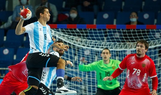 Handball masculino: COMENZÓ LA PARTICIPACIÓN DE ARGENTINA EN EL TORNEO NATIVIDAD DE RUSIA