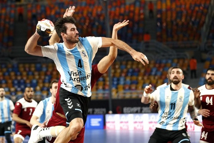 Handball masculino: ARGENTINA PERDIÓ CON QATAR Y FUE ELIMINADO DEL MUNDIAL EGIPTO 2021