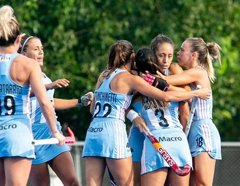 Hockey césped femenino: NUEVA VICTORIA DE LAS LEONAS SOBRE INDIA EN EL SEGUNDO AMISTOSO DE LA SERIE