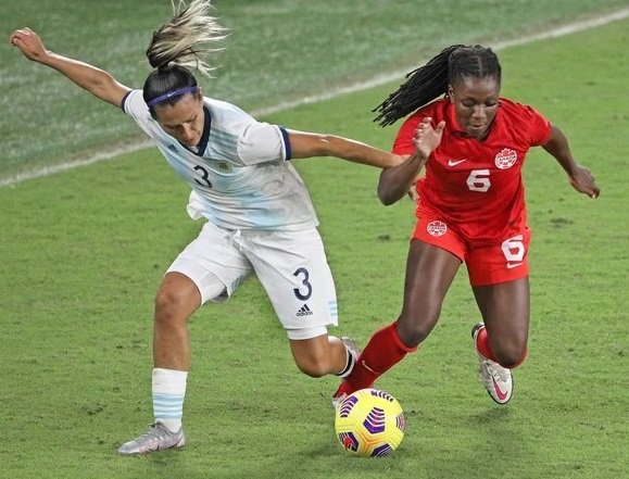 Fútbol femenino: ARGENTINA PERDIÓ AJUSTADAMENTE FRENTE A CANADÁ EN LA SHEBELIEVES CUP