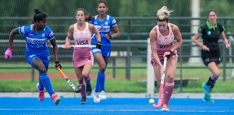 Hockey césped femenino: EMPATE ENTRE LEONAS E INDIA EN EL ÚLTIMO ENCUENTRO DE LA SERIE
