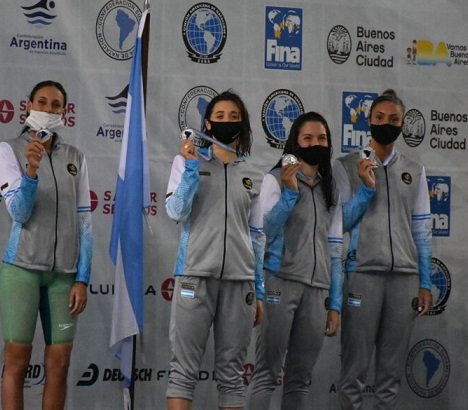 Natación: MEDALLERO CUMPLIDA LA TERCERA JORNADA DEL SUDAMERICANO 2021