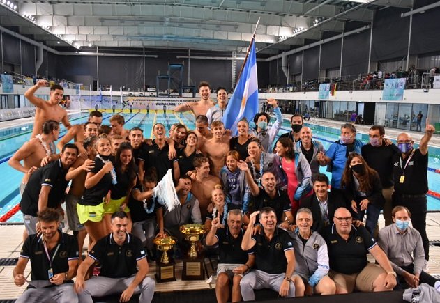 Natación: LUEGO DE 55 AÑOS, ARGENTINA VOLVIÓ A CONSAGRARSE CAMPEÓN SUDAMERICANO