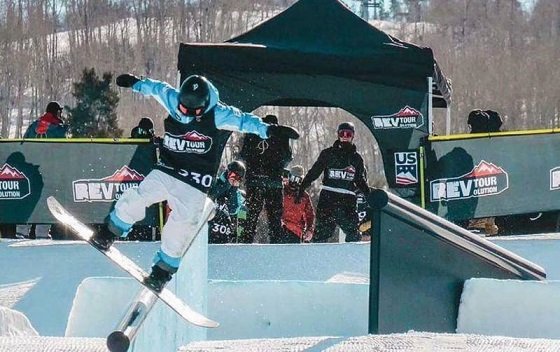 Snowboard: FEDERICO CHIARADIO SUBCAMPEÓN EN ASPEN