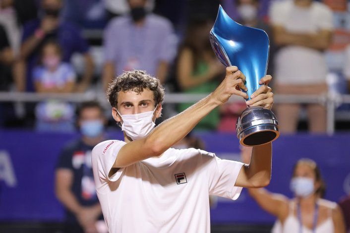 Tenis masculino: JUAN MANUEL CERÚNDOLO ES EL CAMPEÓN DEL CÓRDOBA OPEN
