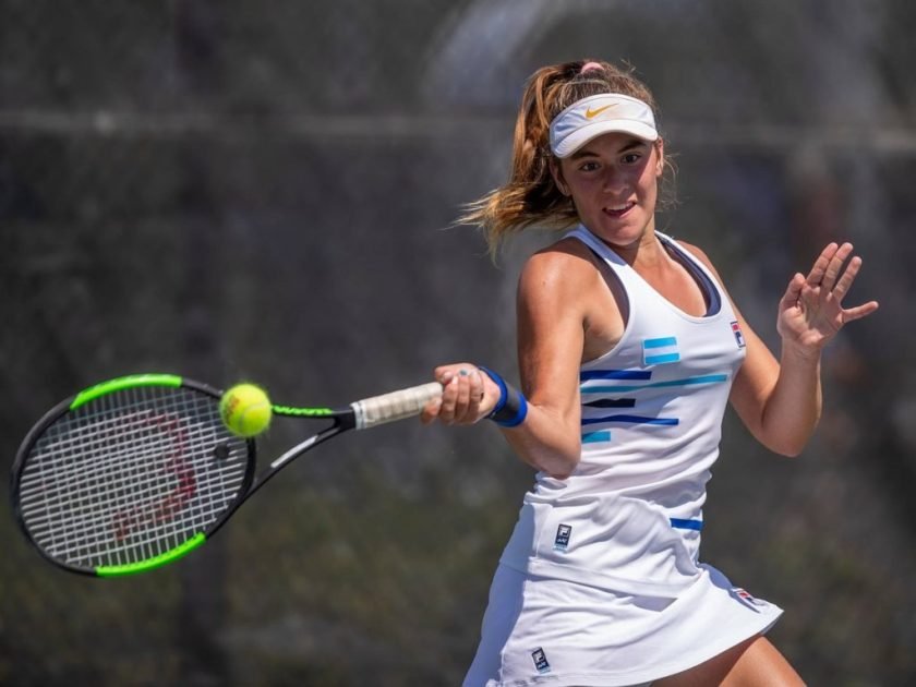 Tenis femenino: SOLANA SIERRA CERRÓ SU PARTICIPACIÓN EN SEMIFINALES