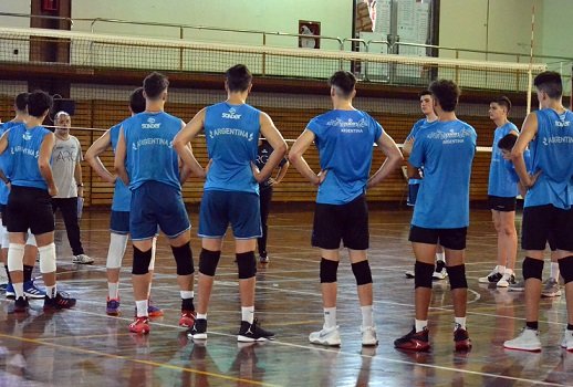 Voley masculino: LA SELECCIÓN MENOR VOLVIÓ AL TRABAJO EN EL CENARD