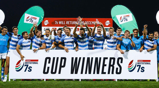 Rugby seven: LOS PUMAS 7S CAMPEONES EN DUBAI