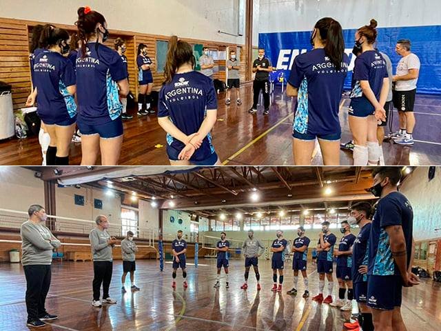 Voley: INICIO DEL CICLO 2021 PARA LAS SELECCIONES ARGENTINAS MAYORES