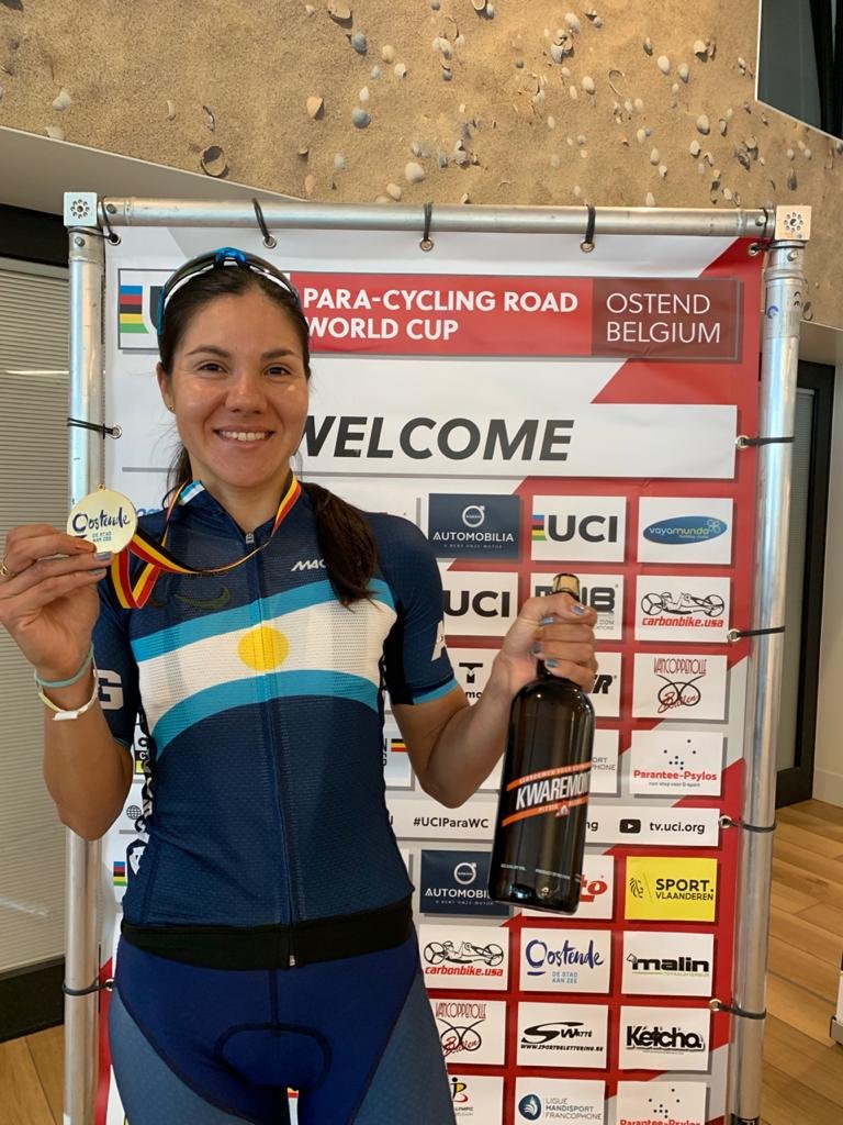 Ciclismo: MARIELA DELGADO CAMPEONA DEL MUNDO EN RUTA