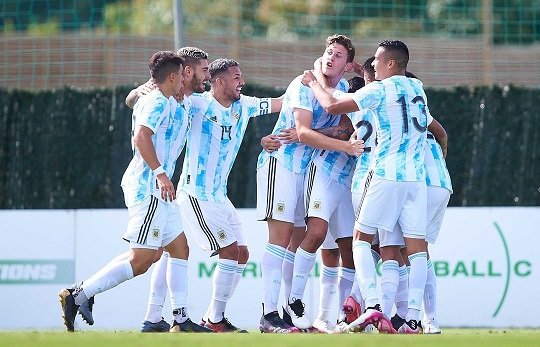 Fútbol masculino: LA SELECCIÓN SUB23 VENCIÓ A DINAMARCA EN MARBELLA
