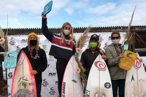 Surf: CATALINA MERCERÉ Y LEANDRO USUNA, GANADORES DE LA FECHA 2 DEL TOUR ARGENTINO