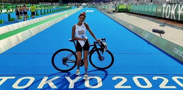 JJOO Tokio 2020: TRIATLÓN | ROMINA BIAGIOLI Y LA SATISFACCIÓN POR COMPLETAR LA DURA PRUEBA
