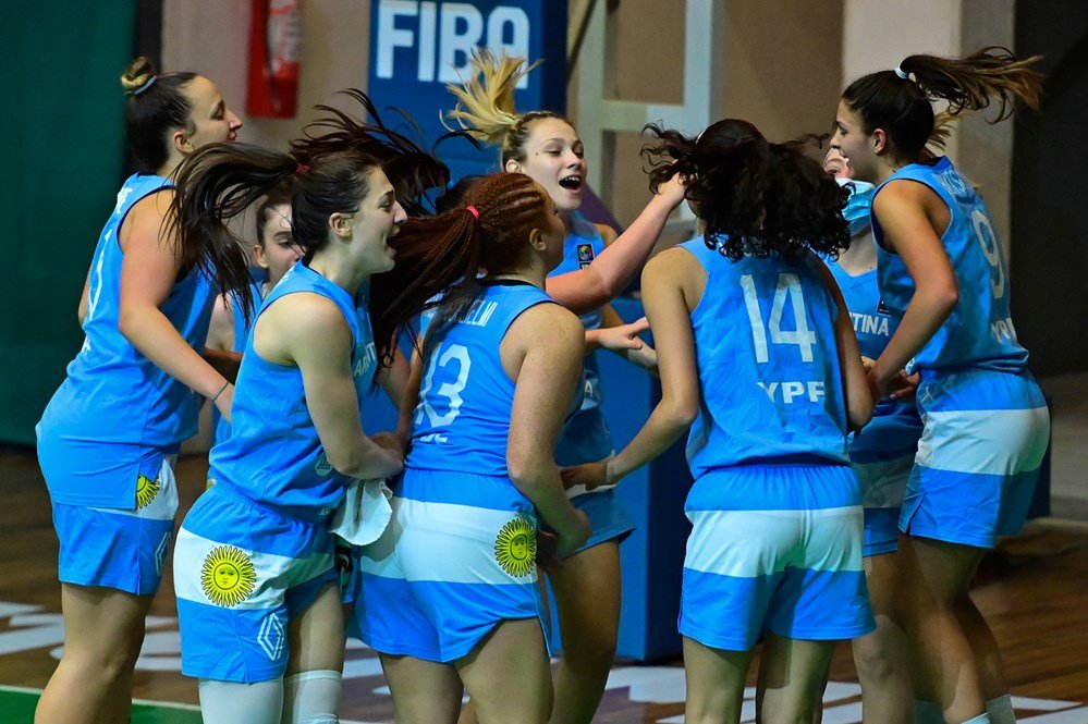 Básquet femenino: LAS U16 CERRARON LA FASE DE GRUPOS DEL PREMUNDIAL