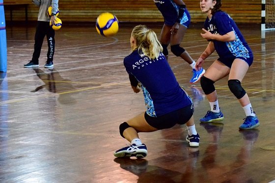 Voley femenino: LAS PANTERAS VUELVEN AL TRABAJO EN EL CENARD