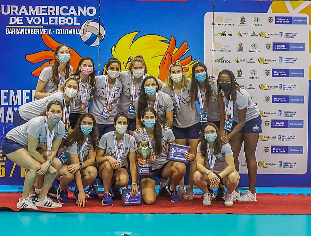Voley femenino: LAS PANTERAS SALIERON 3º EN EL SUDAMERICANO Y CLASIFICARON AL MUNDIAL 2022