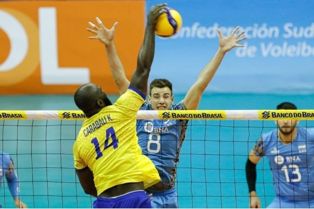 Vóley masculino: LA SELECCIÓN DEBUTÓ CON VICTORIA 3-0 EN EL SUDAMERICANO