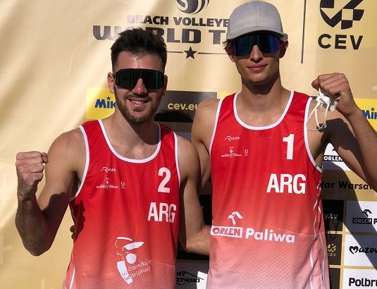 Beach Voley: AMIEVA-CAPOGROSSO LLEGARON A CUARTOS DE FINAL EN EL WORLD TOUR DE VARSOVIA