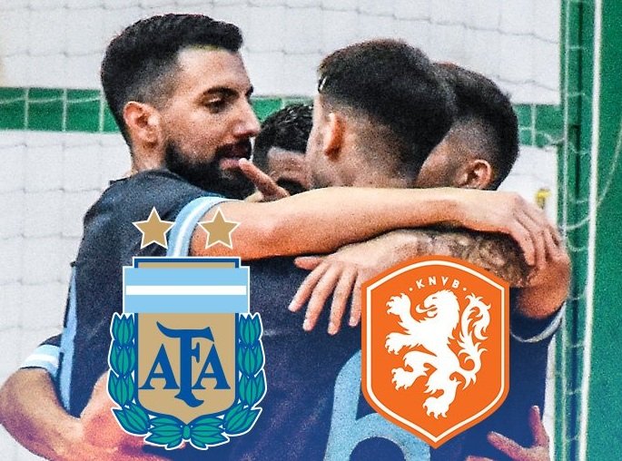Futsal: LA SELECCIÓN ARGENTINA SUPERÓ A PAÍSES BAJOS EN AMISTOSO PREVIO AL MUNDIAL