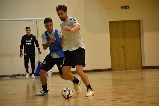 Futsal: PRIMER ENTRENAMIENTO DE LA SELECCIÓN ARGENTINA EN LITUANIA