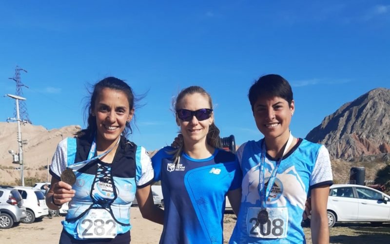 Atletismo: MAINETTI Y RODRÍGUEZ CAMPEONES NACIONALES EN EL TRAIL DE SAN JUAN