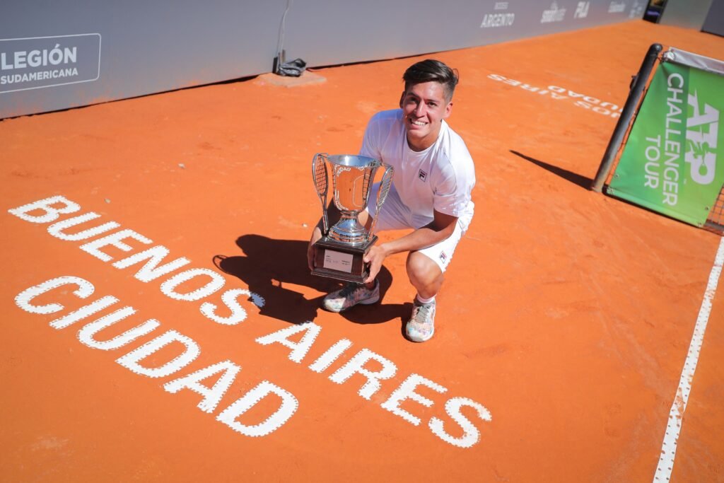 Tenis masculino: BÁEZ SE CONSAGRA EN EL CHALLENGER DE BUENOS AIRES
