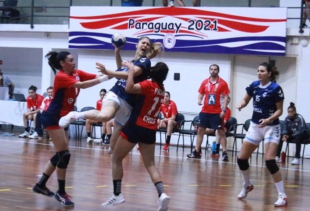 Handball femenino: ARGENTINA VENCIÓ A CHILE EN LA SEGUNDA PRESENTACIÓN DE LA CENTRO-SUR