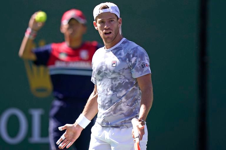 Tenis masculino: SE DESPIDIÓ SCHWARTZMAN DE INDIAN WELLS
