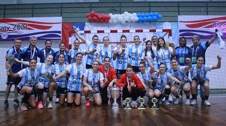 Handball femenino: ARGENTINA SE QUEDÓ CON EL SUBCAMPEONATO DEL CENTRO-SUR