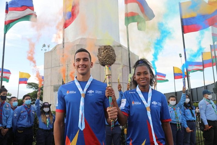 Juegos Panamericanos Junior Cali Valle 2021: SE ENCENDIÓ EL FUEGO QUE ILUMINARÁ LA COMPETENCIA