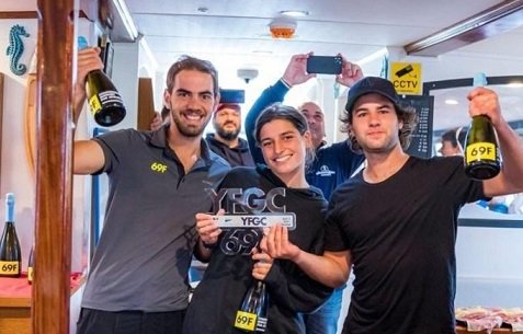 Yachting/Vela: ARGENTINA SUBCAMPEONA EN LA YOUTH FOILING GOLD CUP