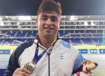 Juegos Panamericanos Junior Cali Valle 2021: ATLETISMO | NAZARENO SASIA SE LLEVÓ LA MEDALLA DE ORO EN LANZAMIENTO DE BALA