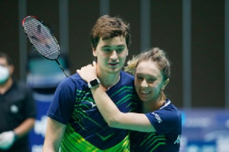 Juegos Panamericanos Junior Cali Valle 2021: BADMINTON | LA PAREJA MIXTA DE IONA GUALDI Y NICOLÁS OLIVA GANARON MEDALLA DE BRONCE