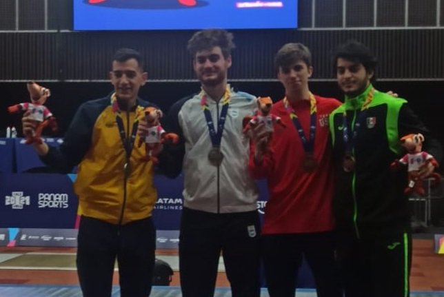 Juegos PanamerIcanos Junior Cali Valle 2021: ESGRIMA | DANTE CERQUETTI GANÓ LA MEDALLA DE ORO EN FLORETE INDIVIDUAL