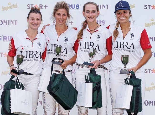 Polo femenino: LA IRENITA LIBRA SEGUROS SE QUEDÓ CON LA COPA SUBSIDIARIA DEL V ABIERTO ARGENTINO HSBC