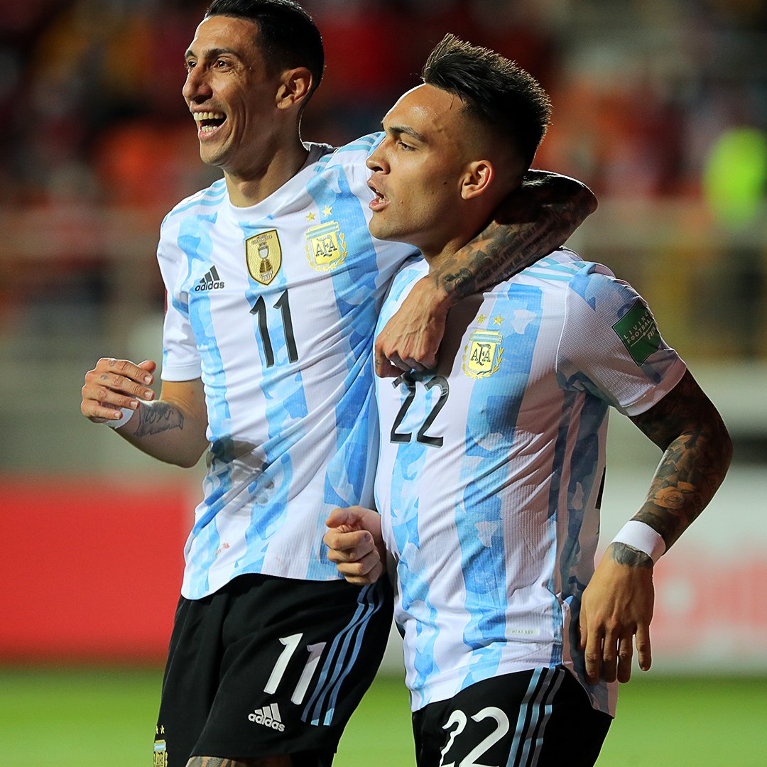Fútbol masculino: ARGENTINA VENCIÓ A CHILE POR ELIMINATORIAS SUDAMERICANAS Y PROLOGÓ SU INVICTO