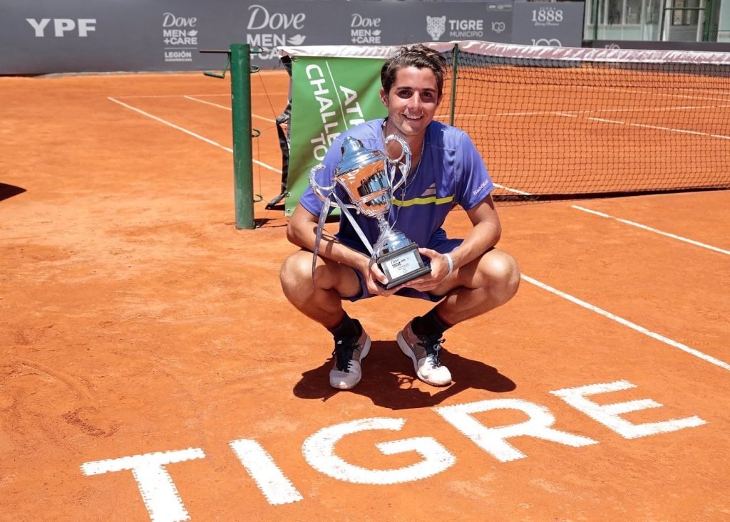 Tenis masculino: RODRÍGUEZ TAVERNA, CAMPEÓN EN TIGRE