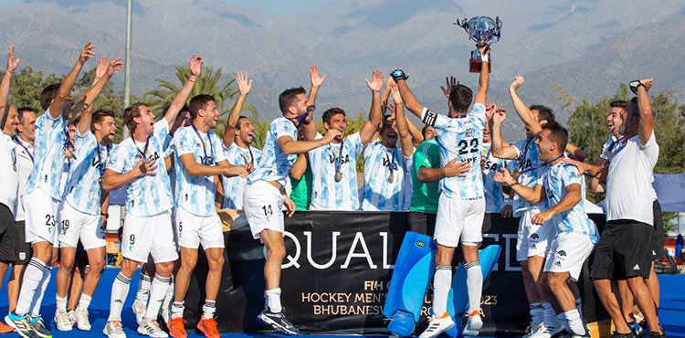 Hockey césped masculino: LOS LEONES GOLEARON EN LA FINAL DE COPA PANAMERICANA