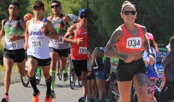 Atletismo: JOAQUÍN ARBE Y EVANGELINA THOMAS GANARON EL MEDIO MARATÓN AL PARAÍSO