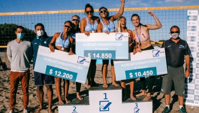 Beach Voley: MORENO-PÉREZ Y NICOLINI-BOCALÓN GANARON EN CHAPADMALAL