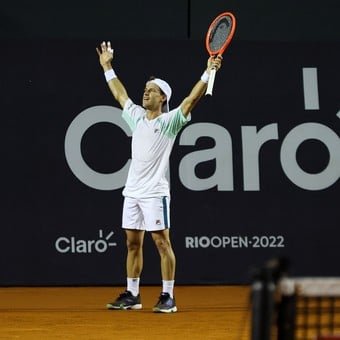 Tenis masculino: SCHWARTZMAN CAYÓ EN LA FINAL DEL ATP RÍO 2022