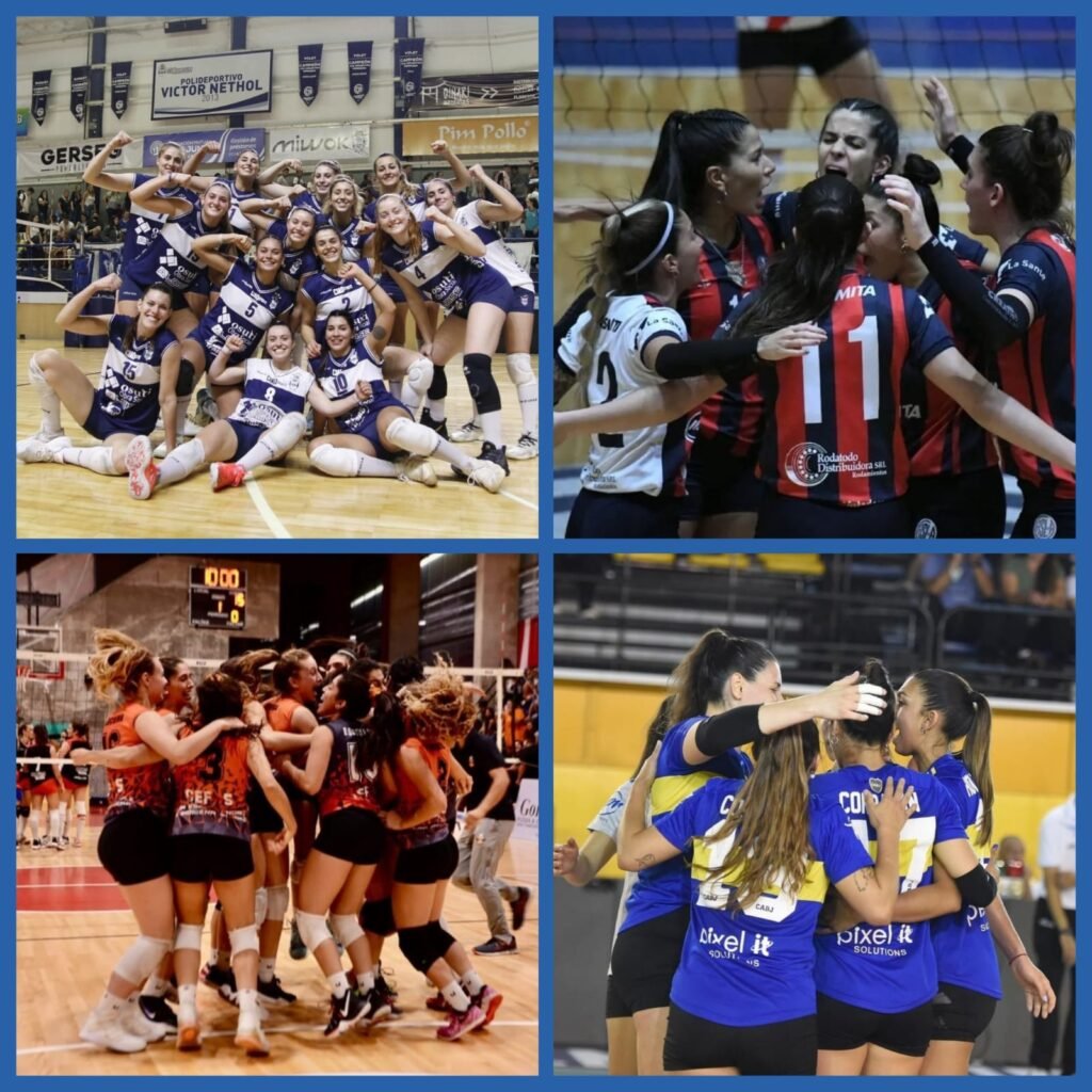 Vóley femenino: QUEDARON DEFINIDOS LOS CRUCES DE SEMIFINALES DE LA LIGA ARGENTINA FEMENINA