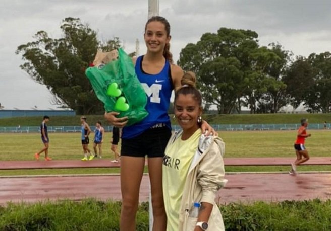 Atletismo: LA LLUVIA NO FRENÓ EL DESARROLLO DEL TORNEO «VIVERO ANTONIUCCI»