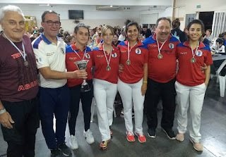 Bochas femenino: CÓRDOBA GANÓ LA COMPETENCIA NACIONAL