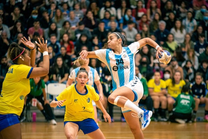 Handball femenino: LA SELECCIÓN ARGENTINA JUNIOR CLASIFICÓ AL MUNDIAL TRAS VENCER A BRASIL Y SE ASEGURÓ EL TÍTULO DEL TORNEO SUR-CENTRO